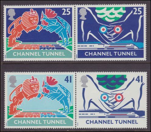 1994 Channel Tunnel Opening unmounted mint.
