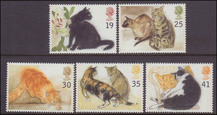 1995 Cats unmounted mint.