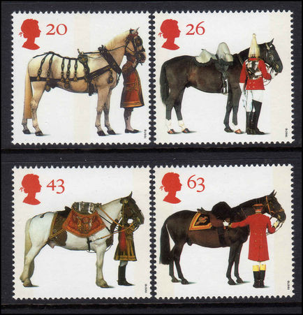 1997 All the Queens Horses unmounted mint.