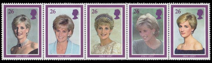 1998 Diana, Princess of Wales unmounted mint.