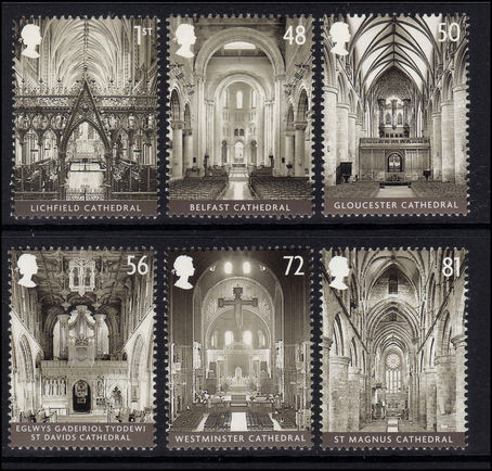 2008 Cathedrals unmounted mint.