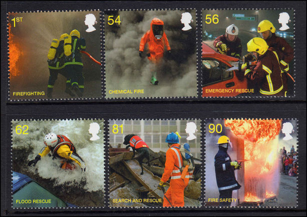 2009 Fire and Rescue Service unmounted mint.