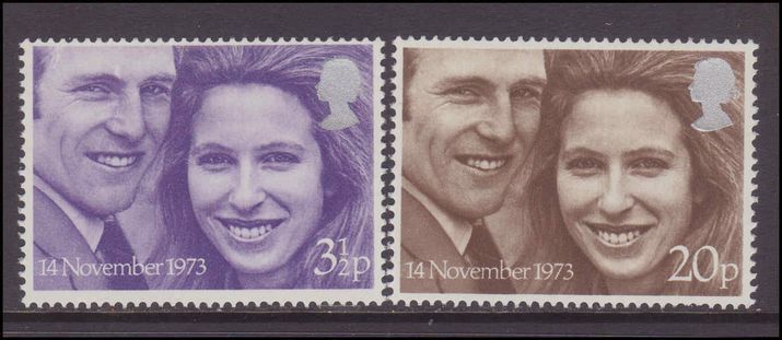 1973 Royal Wedding unmounted mint.