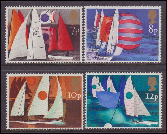 1975 Sailing unmounted mint.