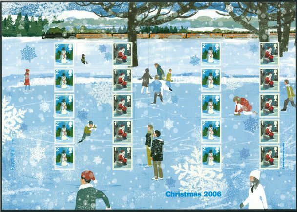 2006 Christmas Smilers Sheet unmounted mint. 