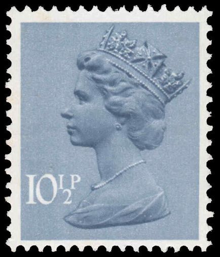 X891 10½p deep dull blue (2 bands) unmounted mint.