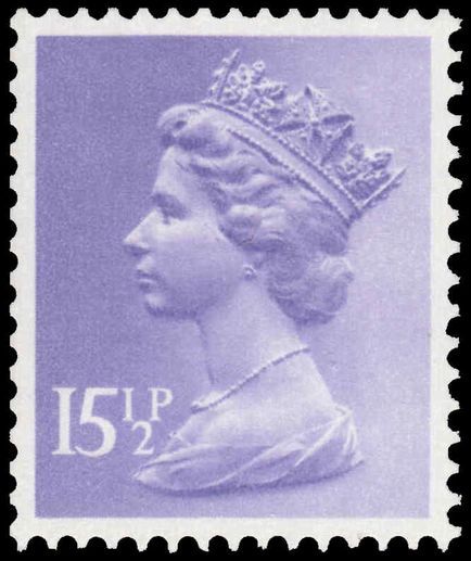 X948 15½p pale violet Harrison phosphorised paper unmounted mint.