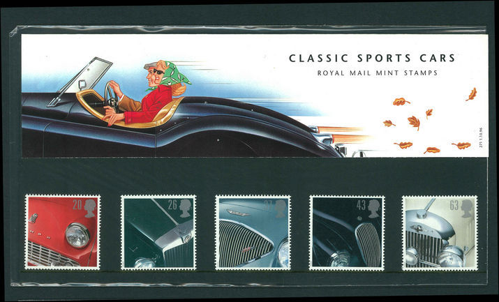 1996 Classic Sports Cars Presentation Pack.