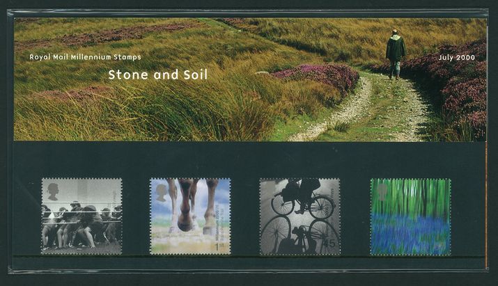 2000 Millennium Projects (7th series). Stone and Soil Presentation Pack.