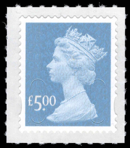 U2913  5.00 azure without source or year codes unmounted mint.