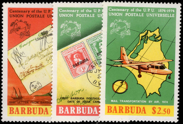 Barbuda 1974 UPU unmounted mint.