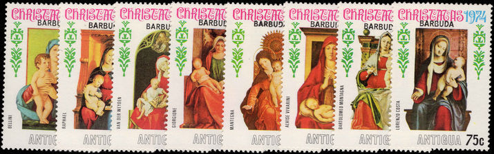 Barbuda 1974 Christmas unmounted mint.