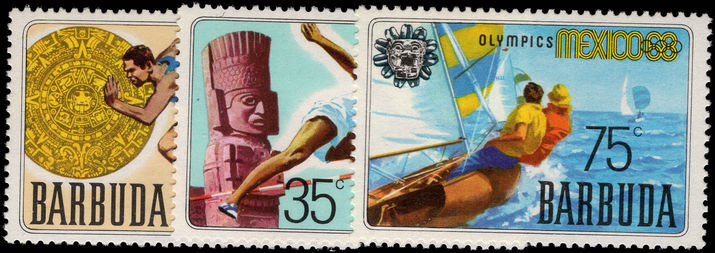 Barbuda 1968 Olympics unmounted mint.
