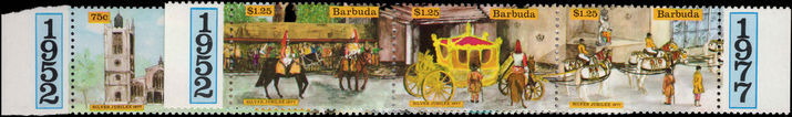 Barbuda 1977 Silver Jubilee unmounted mint.
