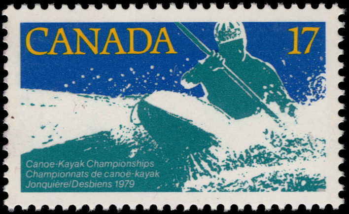Canada 1979 Kayaking unmounted mint.