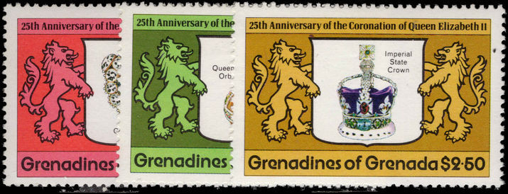 Grenada Grenadines 1978 Coronation Anniversary unmounted mint.
