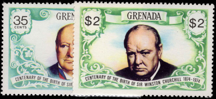 Grenada 1974 Churchill unmounted mint.