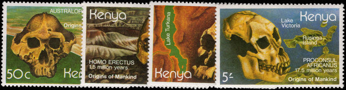 Kenya 1982 Origins of Mankind unmounted mint.