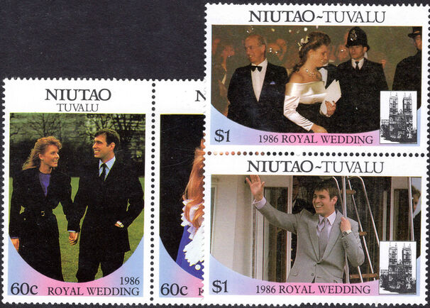Niutao 1986 Royal Wedding unmounted mint.