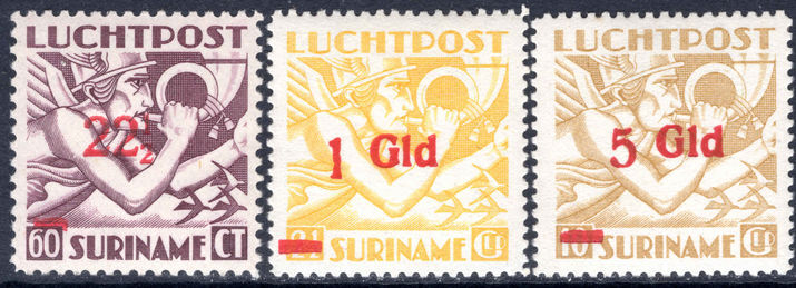 Suriname 1945 Airmail set unmounted mint.
