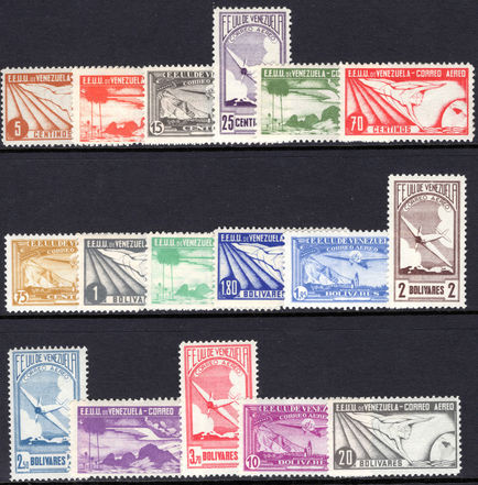 Venezuela 1937 airmail set unmounted mint.