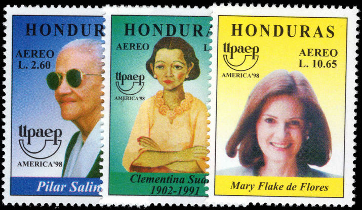 Honduras 1999 Famous Women unmounted mint.
