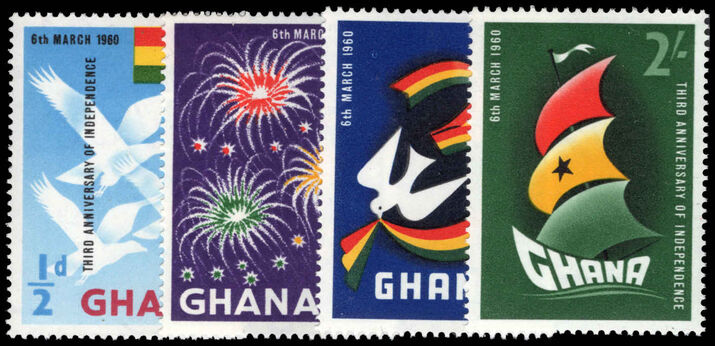 Ghana 1960 Third Anniversary of Independence unmounted mint.