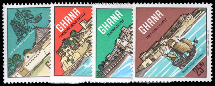 Ghana 1967 Castles and Forts unmounted mint.