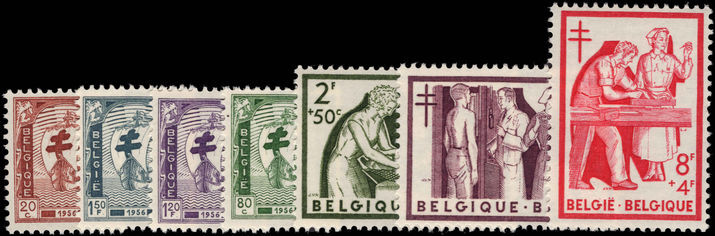 Belgium 1956 Anti-TB unmounted mint.