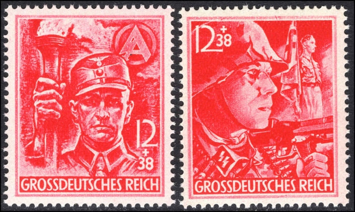 Third Reich 1945 12th Anniversary of the Third Reich unmounted mint.