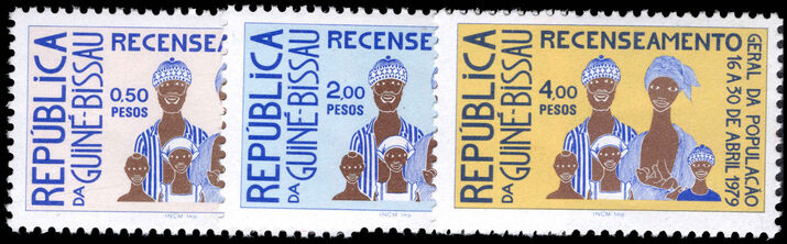 Guinea-Bissau 1979 National Census unmounted mint.