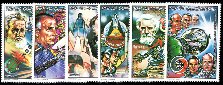 Guinea-Bissau 1981 Space Achievements unmounted mint.