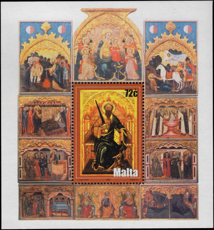 Malta 2004 Art souvenir sheet unmounted mint.