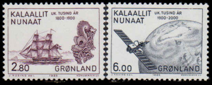 Greenland 1985 Millenary unmounted mint.