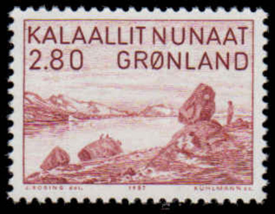 Greenland 1987 Greenland Art unmounted mint.