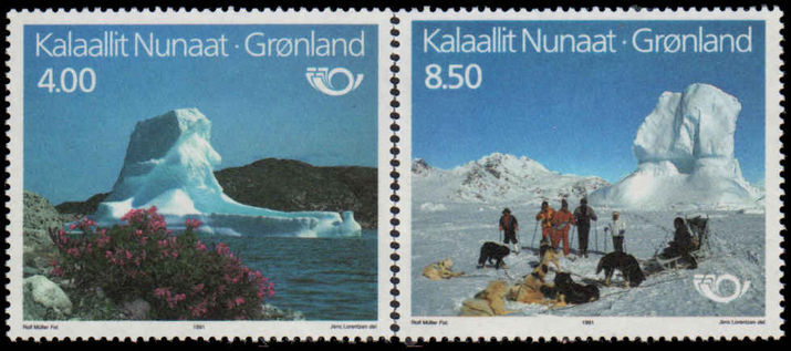 Greenland 1991 Postal Co-Operation unmounted mint.