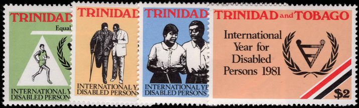 Trinidad & Tobago 1981 International Year of the Disabled Person unmounted mint.