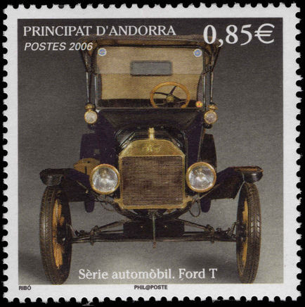 French Andorra 2006 Model T Ford unmounted mint.