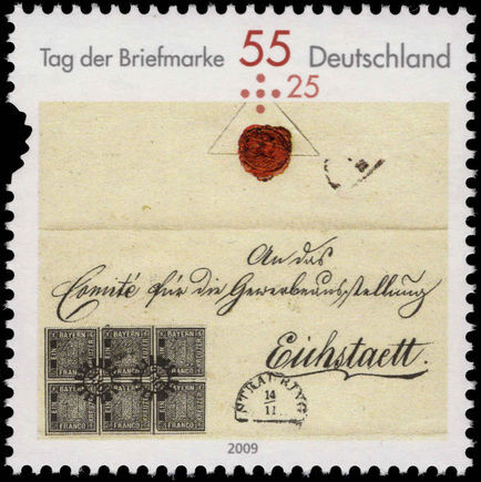 Germany 2009 Stamp Day unmounted mint.