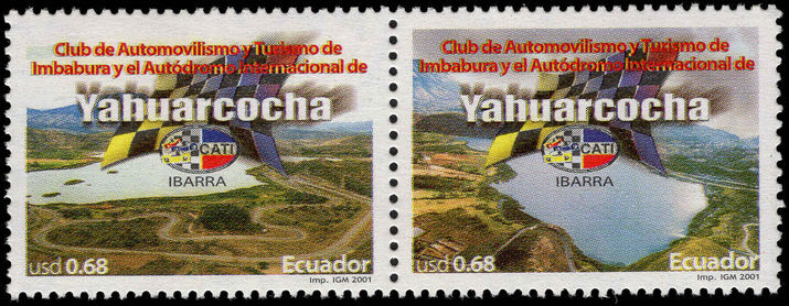 Ecuador 2001 CATI Motoring Club unmounted mint.