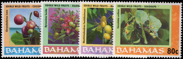 Bahamas 2001 Edible Wild Fruit unmounted mint.