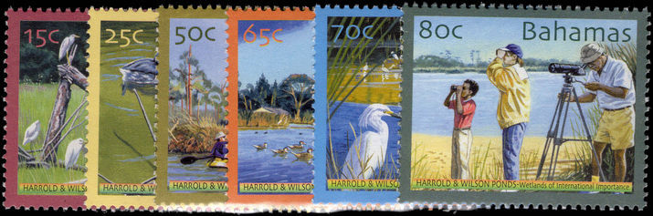 Bahamas 2004 Wetlands unmounted mint.