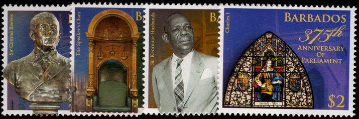 Barbados 2014 375th Anniversary of Parliament unmounted mint.
