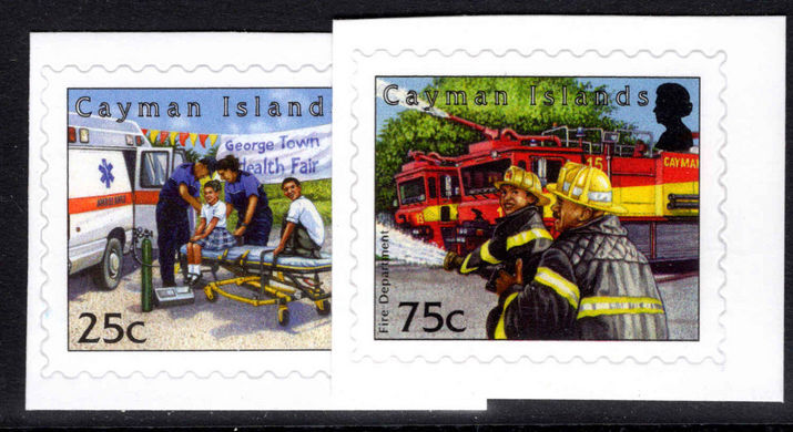 Cayman Islands 2012 Emergency Services self-adhesive unmounted mint.