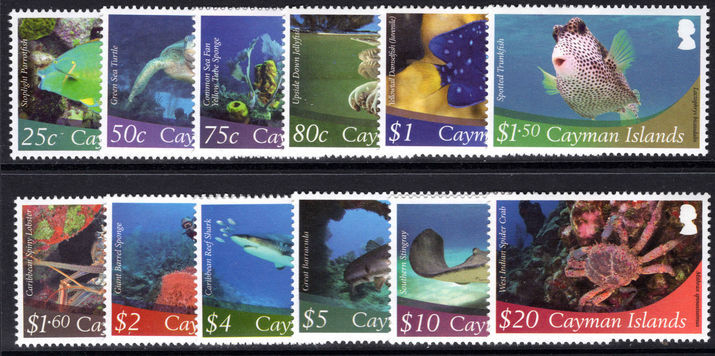 Cayman Islands 2012 Marine Life unmounted mint.