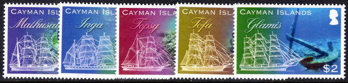 Cayman Islands 2013 Shipwrecks and Anchors unmounted mint.