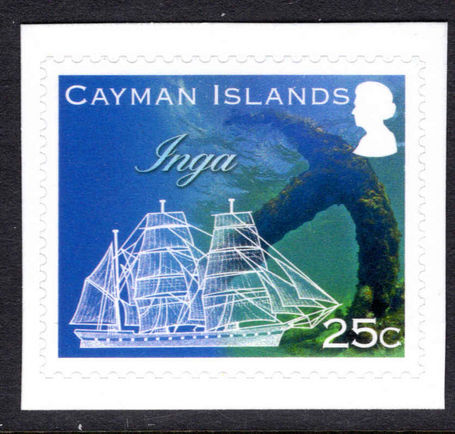 Cayman Islands 2013 Shipwrecks and Anchors self-adhesive unmounted mint.