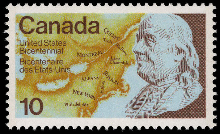 Canada 1976 American Revolution unmounted mint.