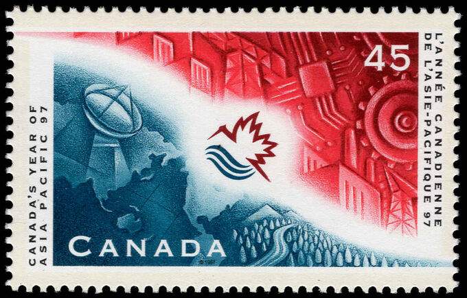 Canada 1997 Canada's Year of Asia Pacific unmounted mint.