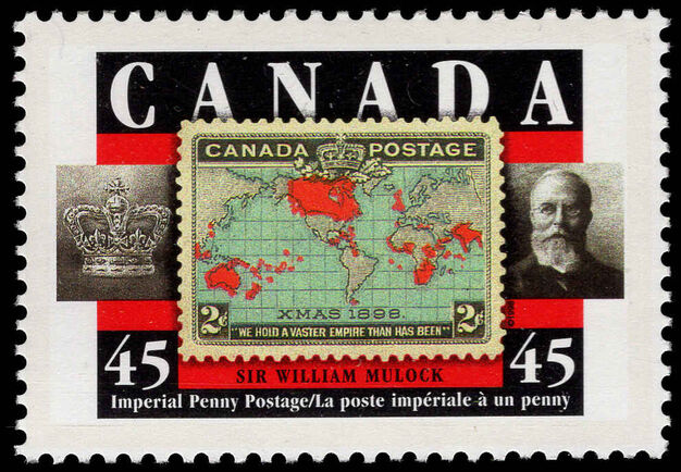 Canada 1998 Centenary of Imperial Penny Postage unmounted mint.